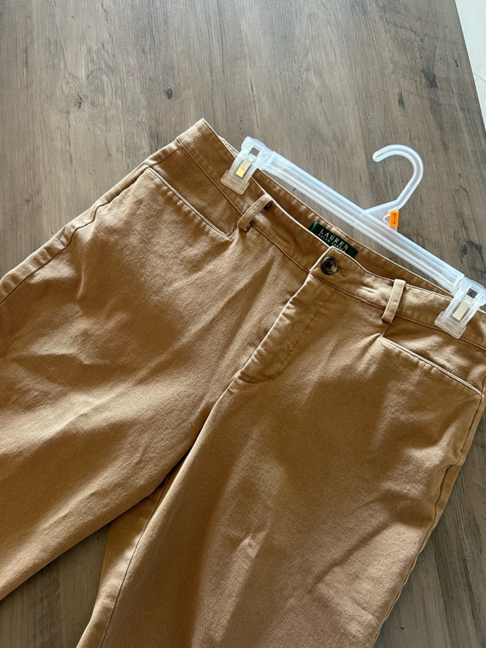 Lauren Ralph Lauren Women's Caitlin Brown Chino Bermuda shorts Size 8 Classic